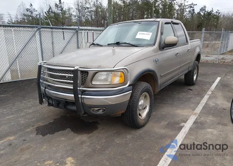 2001 Ford F-150 King Ranch Edition/Lariat/Xlt z USA, uszkodzony, nr VIN 1FTRW08L01KB43301